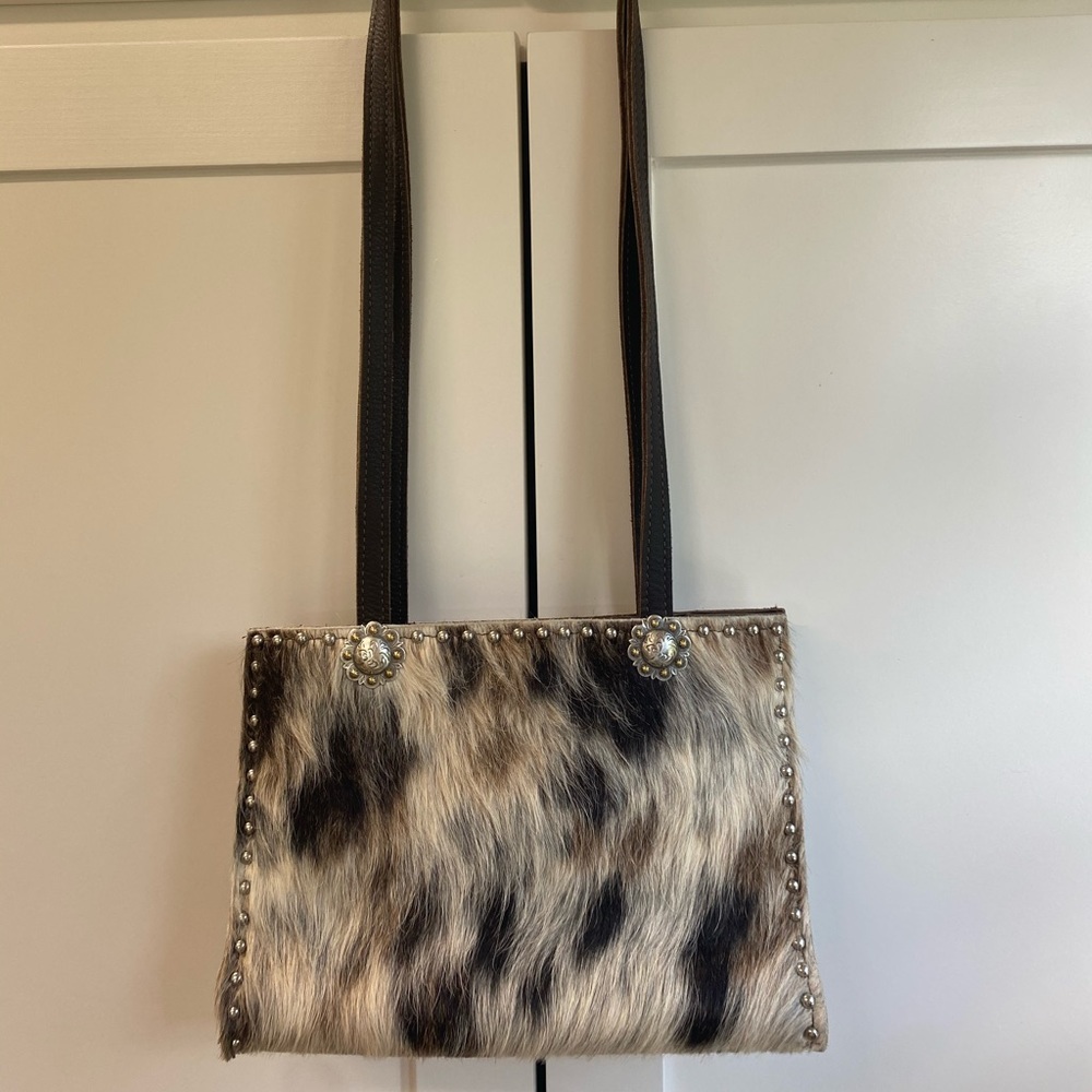 Cow hair bag